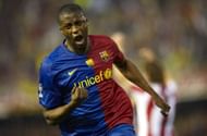Yaya Toure left Barcelona as a UEFA Champions League winner.
